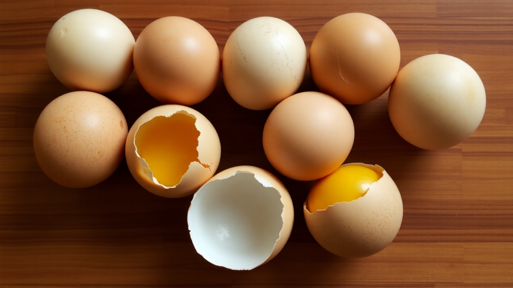 oeufs coquille