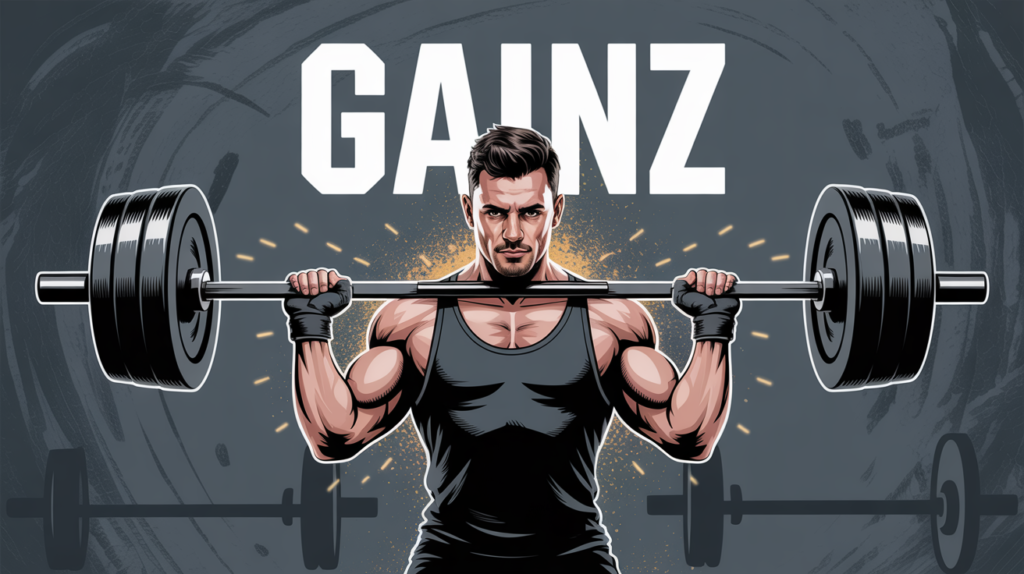 dessin homme musculation